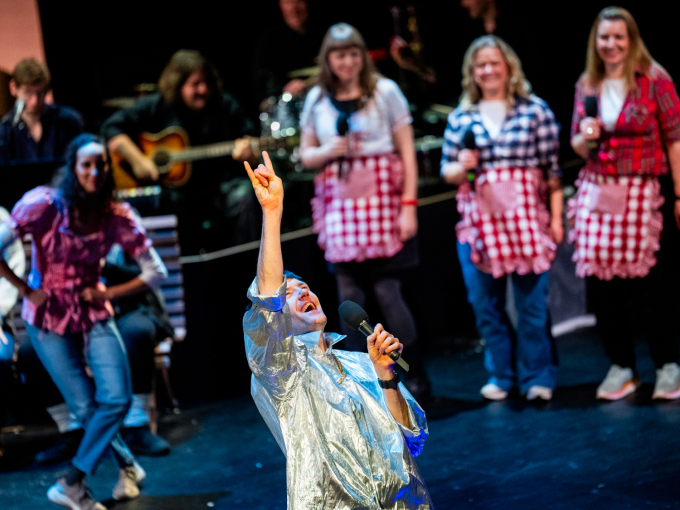 Dissimilis heldt nyttårsframsyning i Operaen i Oslo. Foto: Fredrik Varfjell / NTB